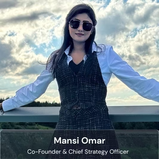 Mansi Omar - Co-Founder & Chief Strategy Officer of Jupitice